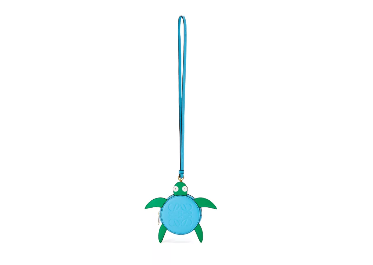Turtle Cookie pouch in classic calfskin by LOEWE 3