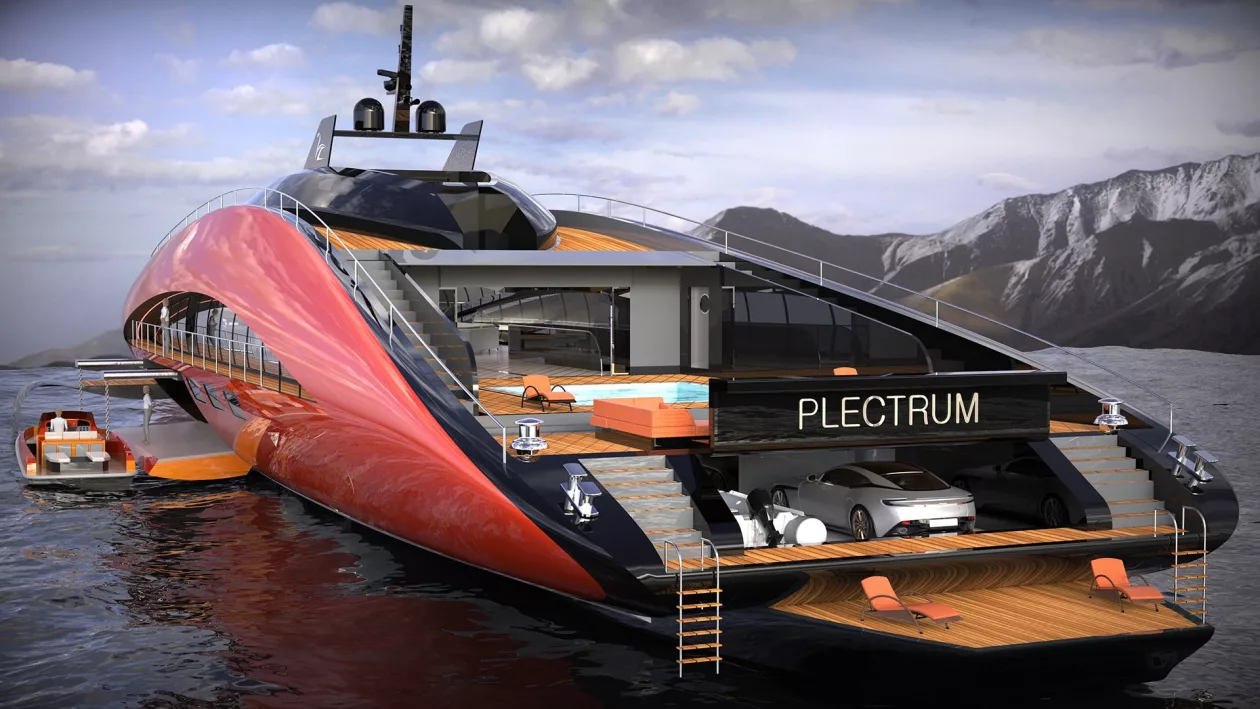 Introducing the Plectrum Yacht The Ultimate Luxury Hydrofoil Experience 5