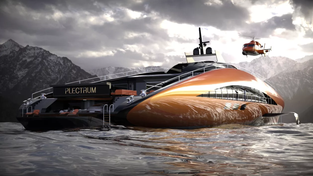 Introducing the Plectrum Yacht The Ultimate Luxury Hydrofoil Experience 7