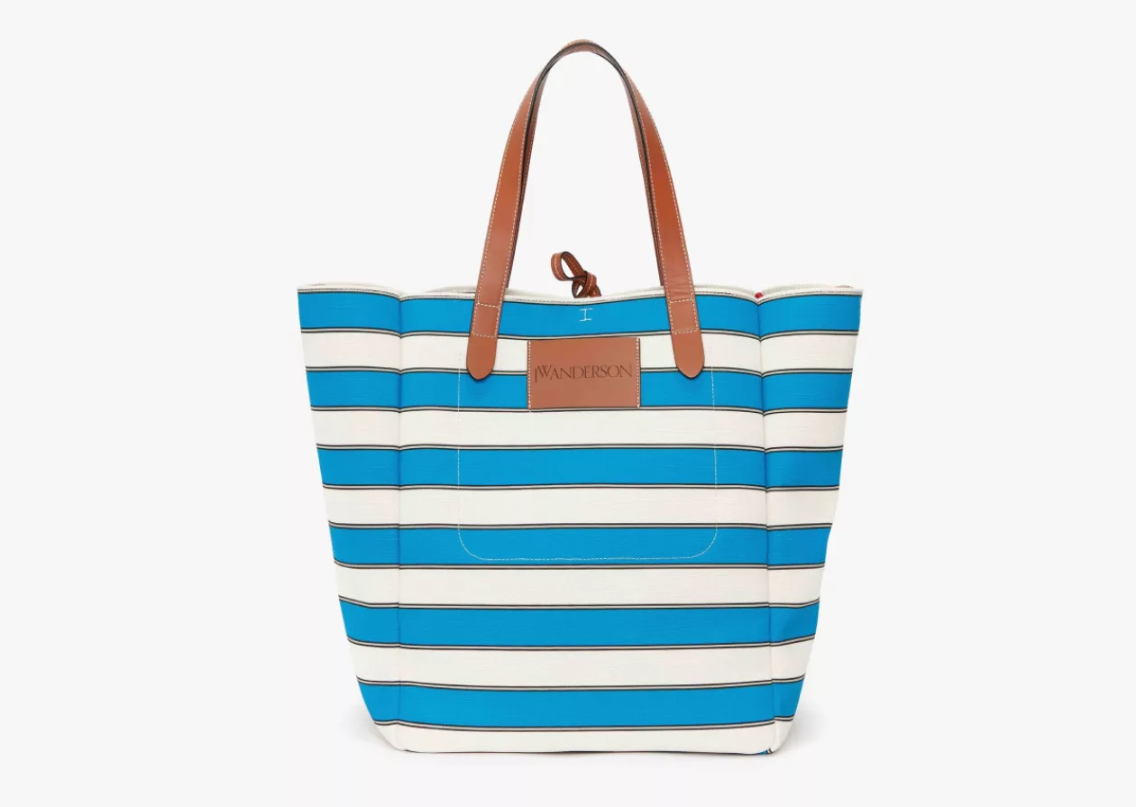 JW Anderson Belt Tote Bag with Boy with Apple Motif 3