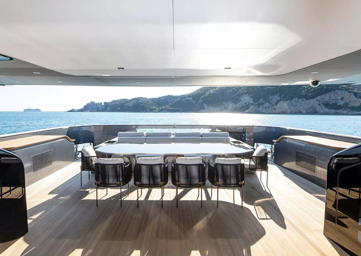 Experience Luxurious Yachting with the 40m Baglietto Yacht 8
