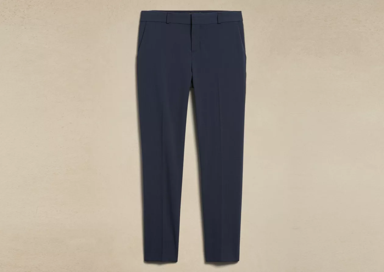 The Banana Republic Avery Slim Wool Blend Pant
