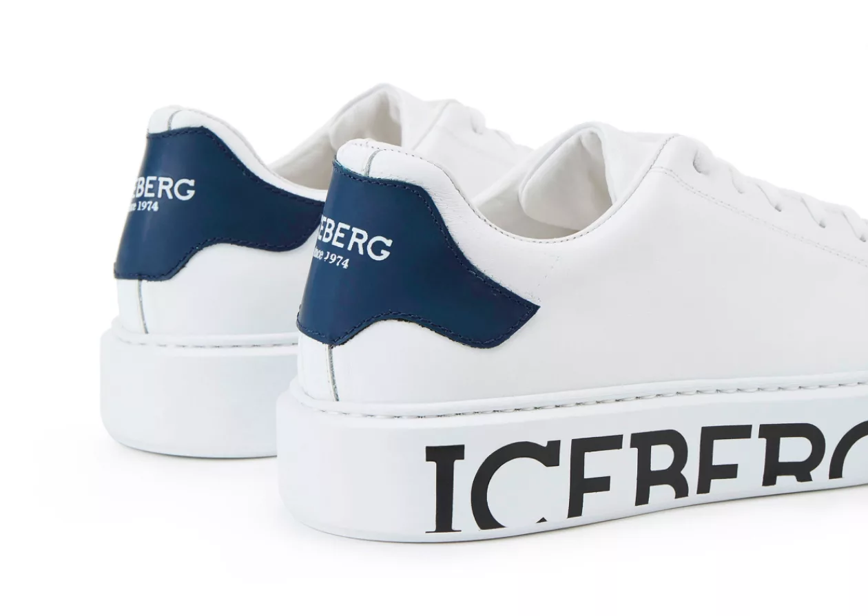 Mens Bozeman Sneaker in White by Iceberg 1