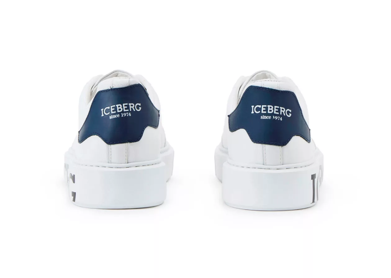 Mens Bozeman Sneaker in White by Iceberg 3