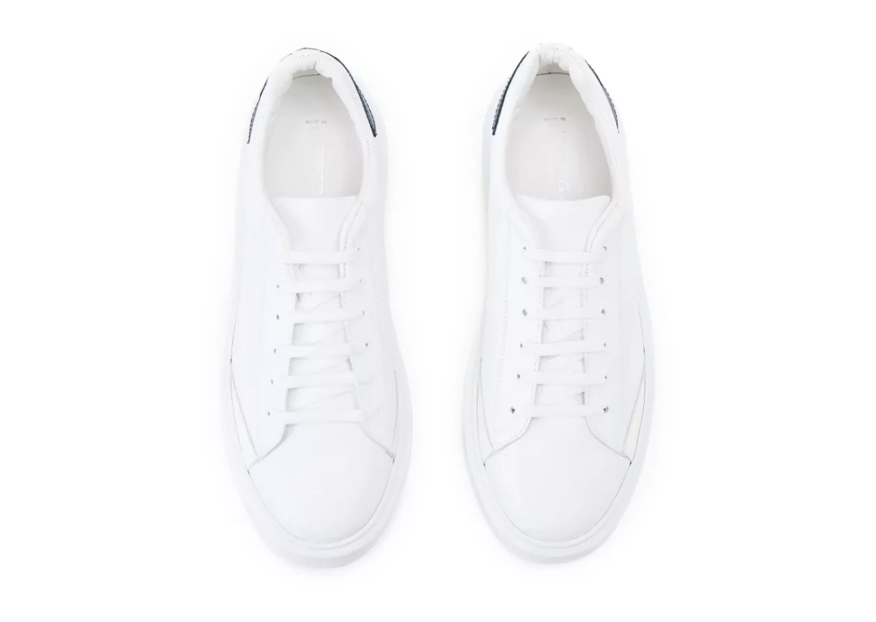 Mens Bozeman Sneaker in White by Iceberg 5