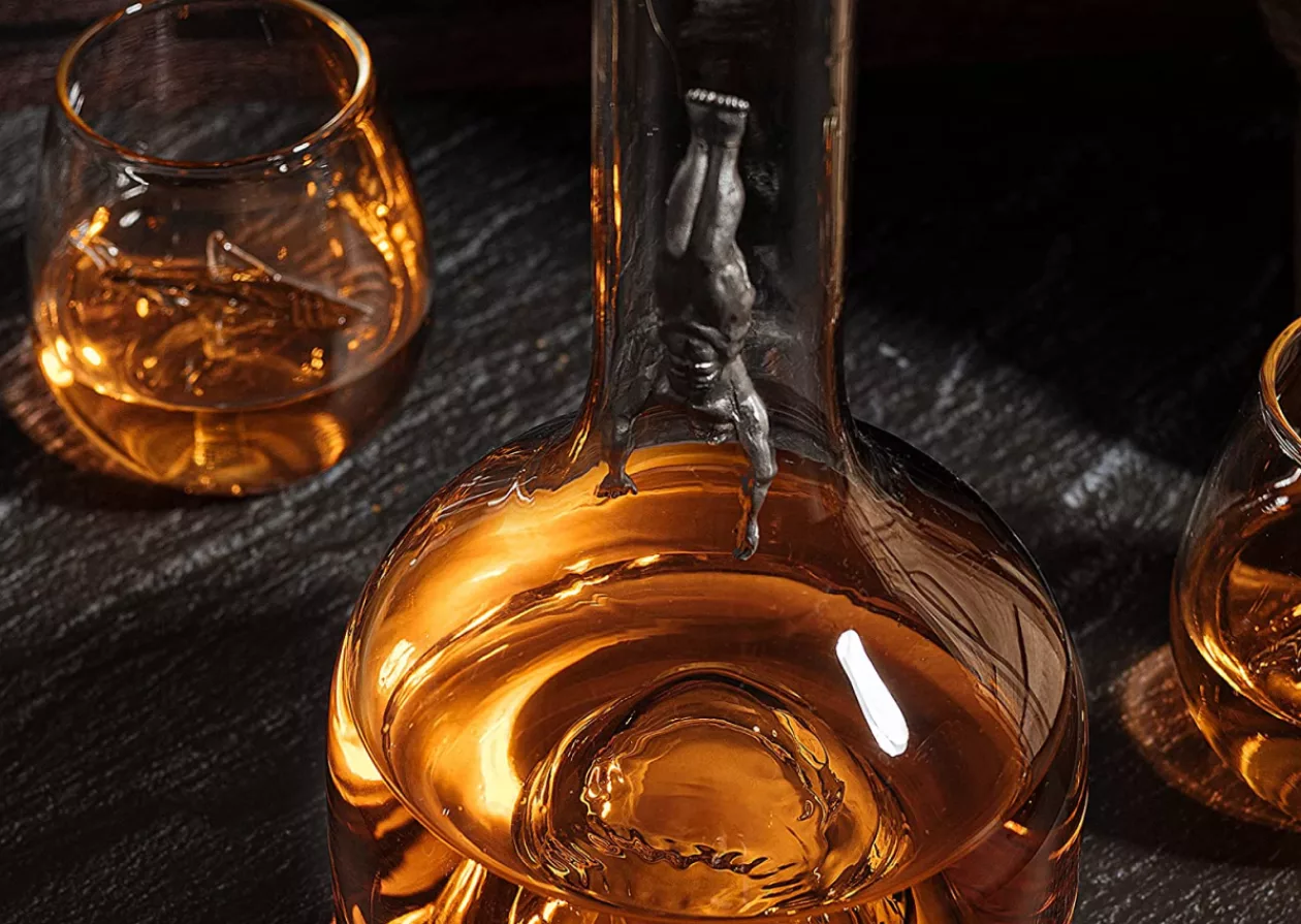 The Wine Savants Shark Decanter Set A Unique and Fierce Addition to Your Home Bar 3