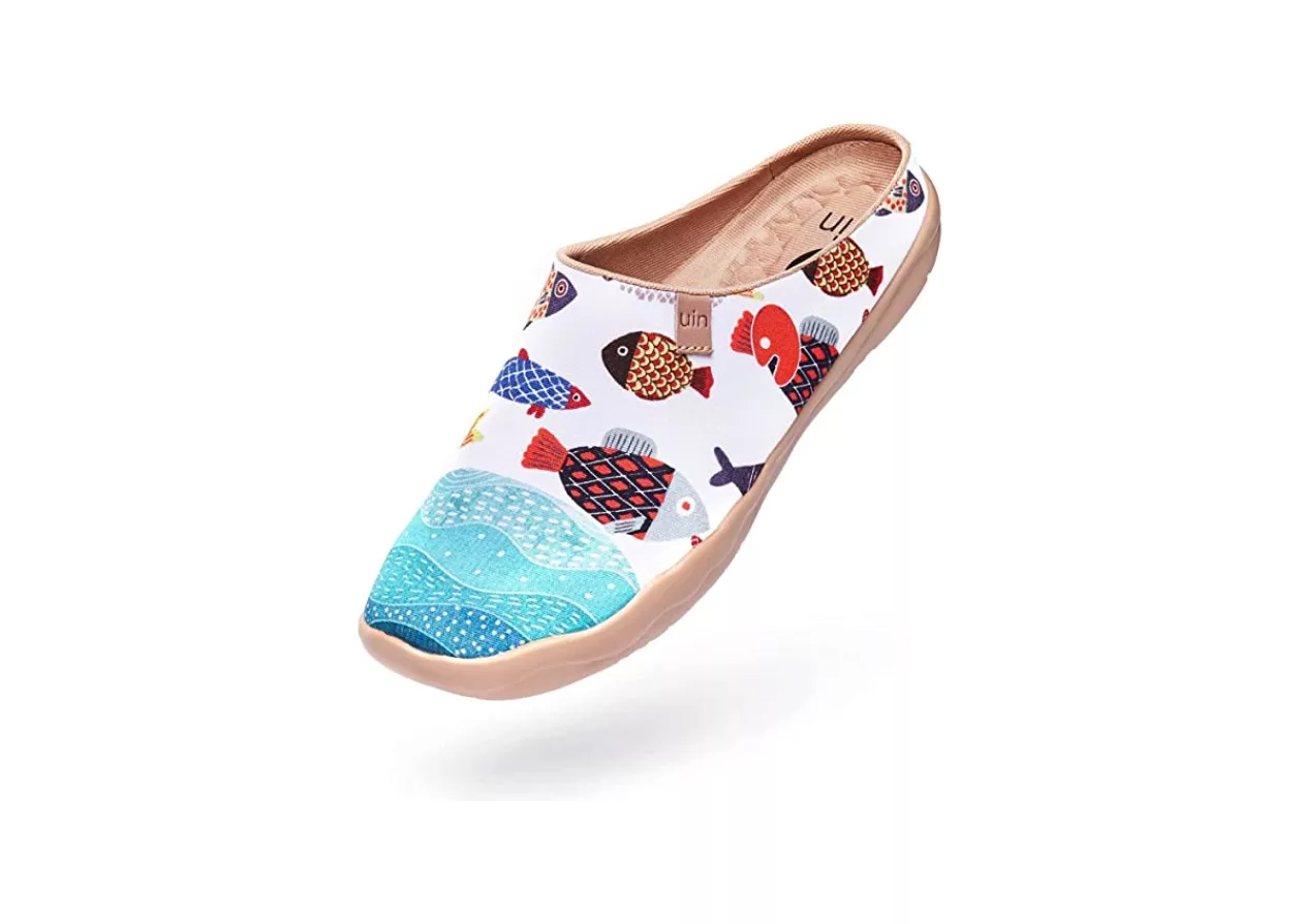 UIN Womens Travel Slipper Lightweight Home Slip Ons 1