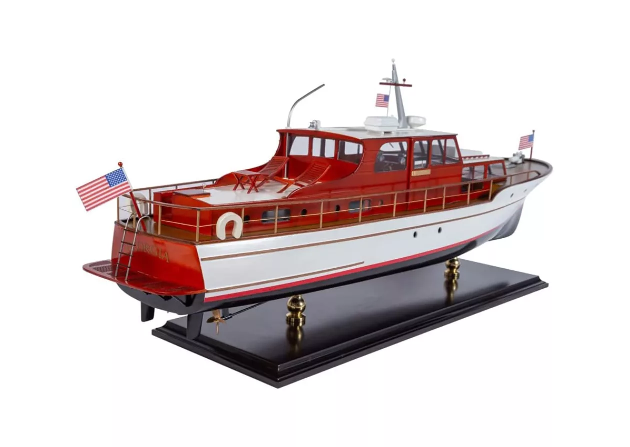 Seacraft Gallerys 1950s Classic Motor Yacht Model A Nautical Masterpiece 1