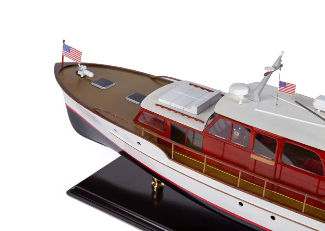 Seacraft Gallerys 1950s Classic Motor Yacht Model A Nautical Masterpiece 3