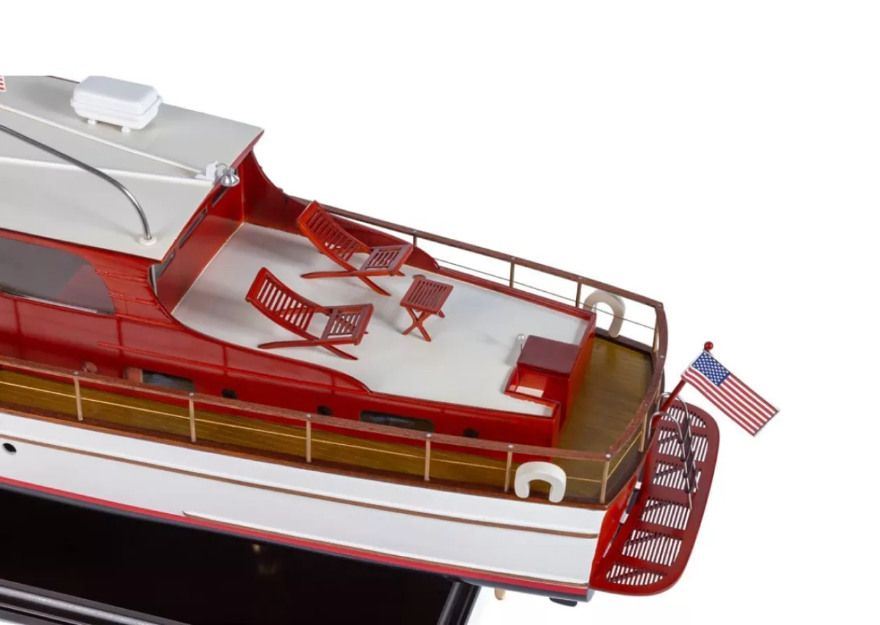 Seacraft Gallerys 1950s Classic Motor Yacht Model A Nautical Masterpiece 4