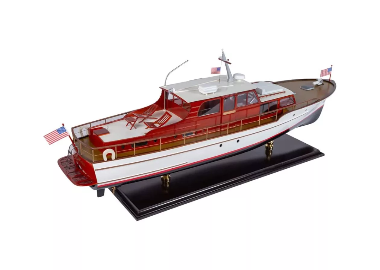 Seacraft Gallerys 1950s Classic Motor Yacht Model A Nautical Masterpiece 6