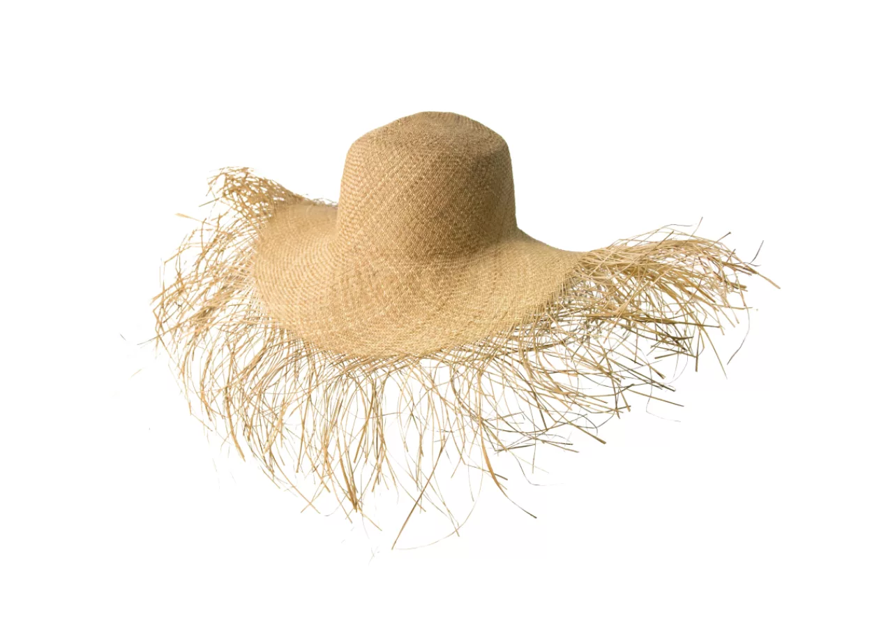 Casa Chiqui Iraca Woven Straw Hat