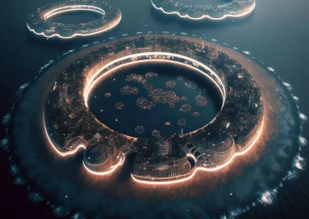 Polimeropolis Self Sustaining Island Cities Harness the Power of Ocean Debris 1