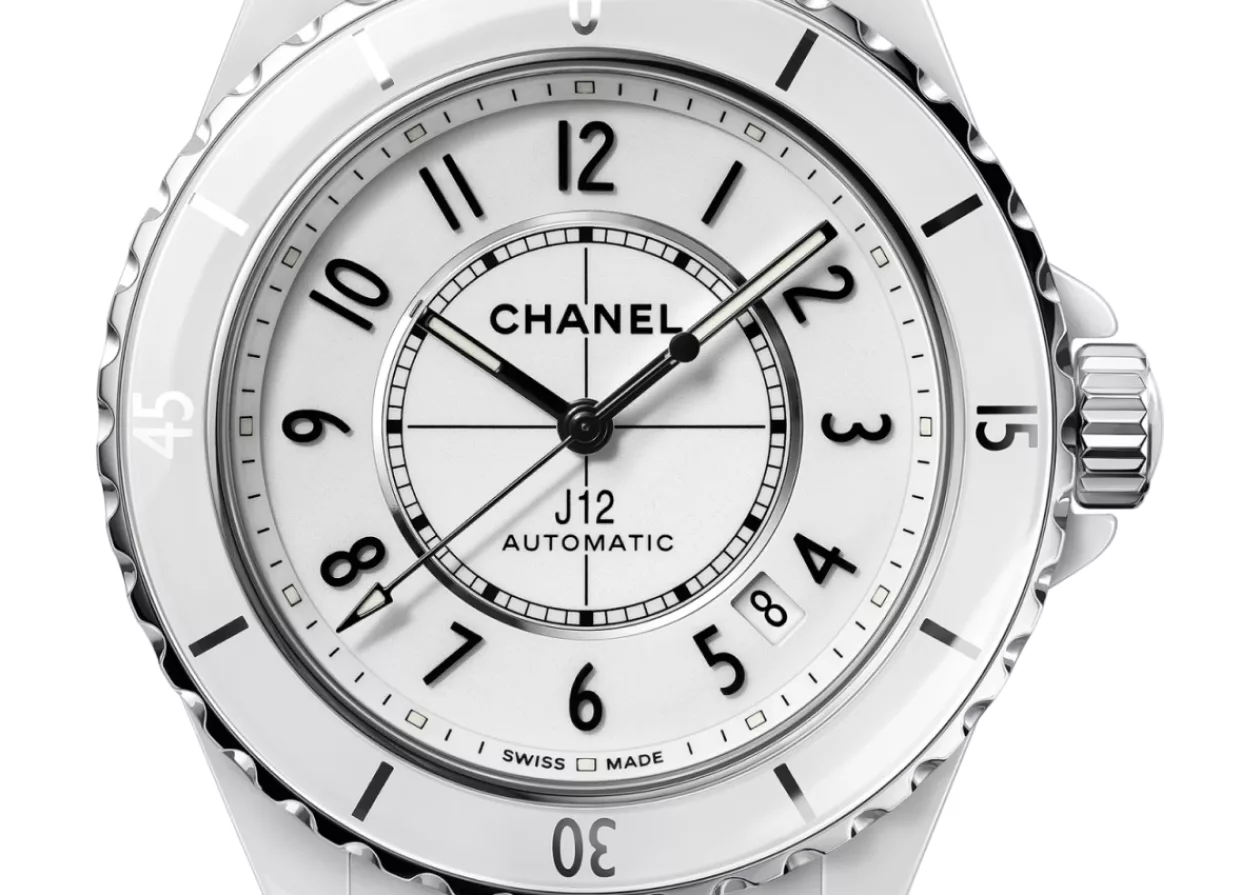 CHANEL J12 WATCH CALIBER 12 1 38 MM Timeless Elegance in White Ceramic and Steel 2