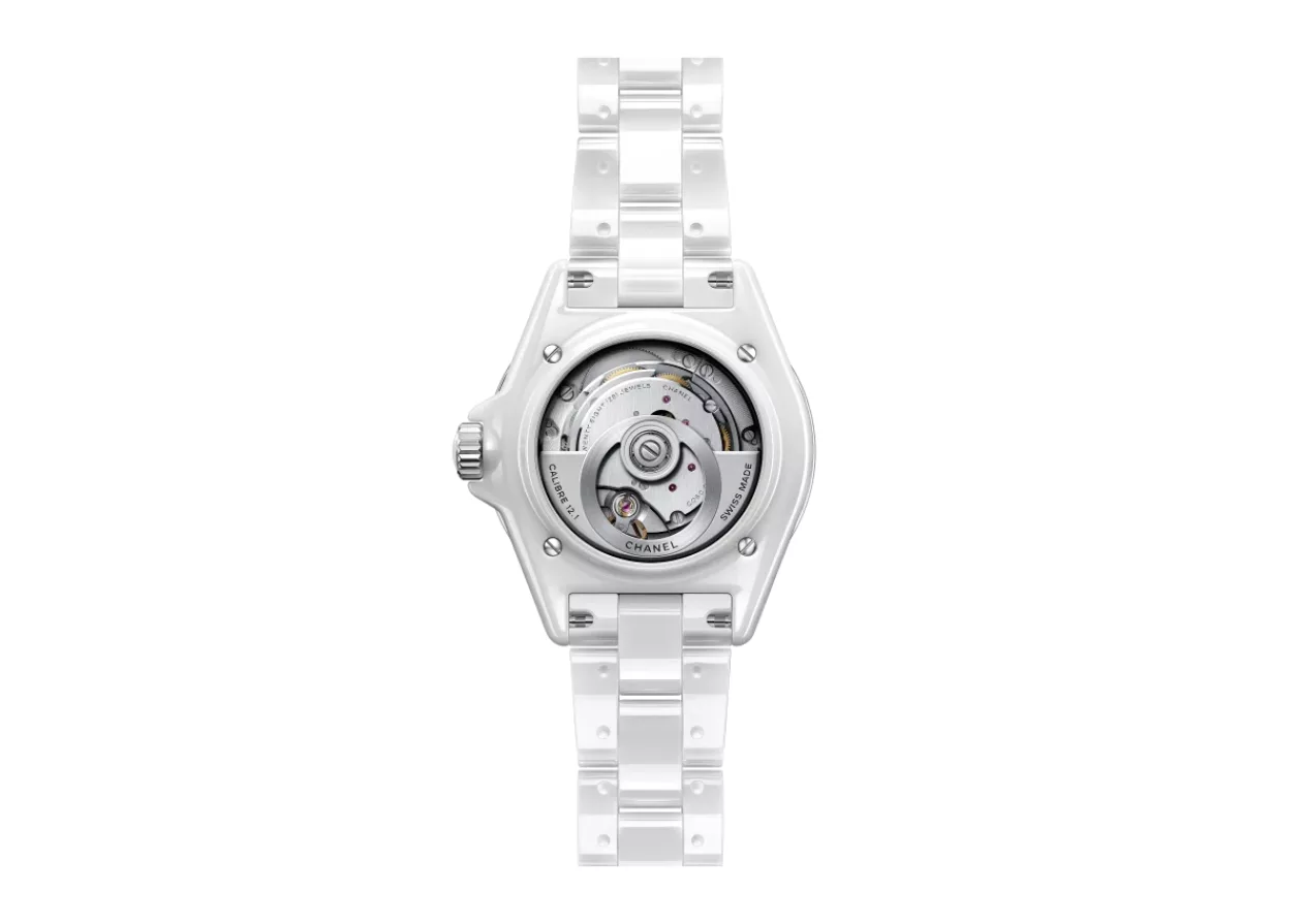 CHANEL J12 WATCH CALIBER 12 1 38 MM Timeless Elegance in White Ceramic and Steel 6