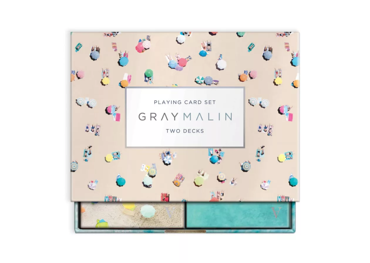 Elevate Your Game Nights with Gray Malins Beach Playing Card Set 2