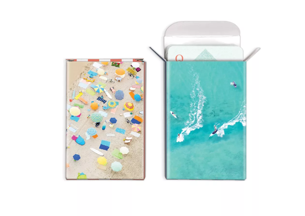 Elevate Your Game Nights with Gray Malins Beach Playing Card Set 9