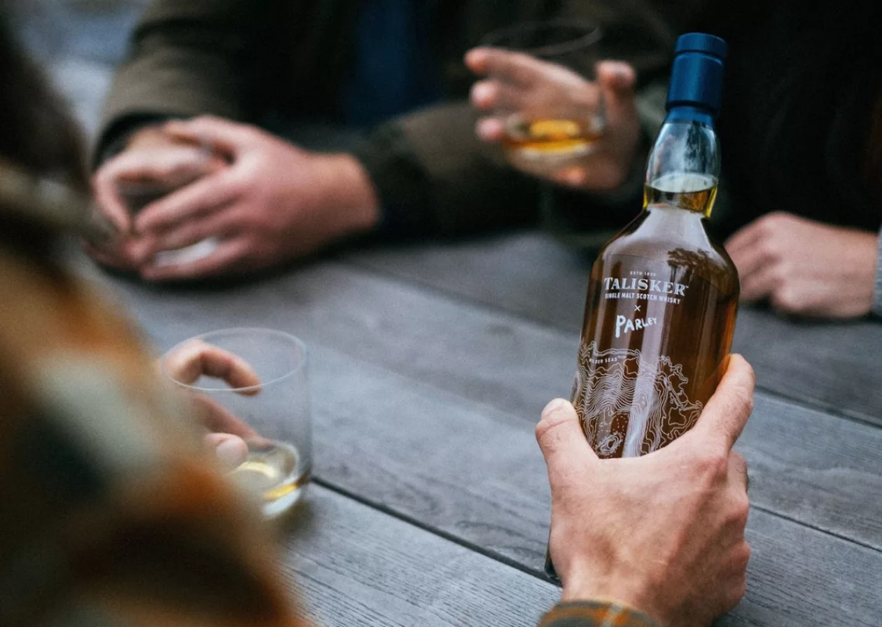 Toast to Ocean Conservation Talisker x Parley Wilder Seas Limited Edition Whisky