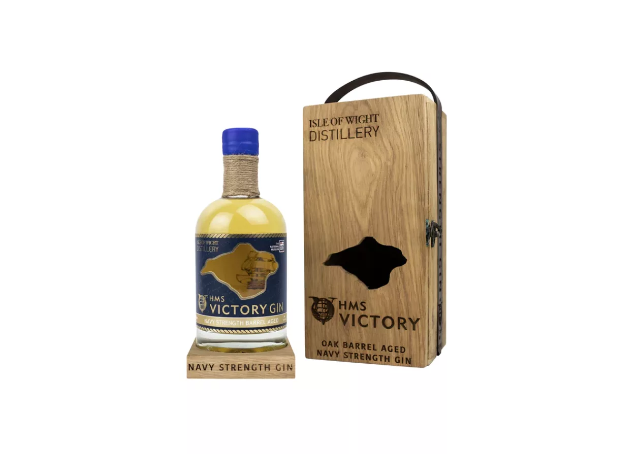 Step Back in Time with HMS VICTORY OAK AGED GIN A Captivating Sip of Naval History