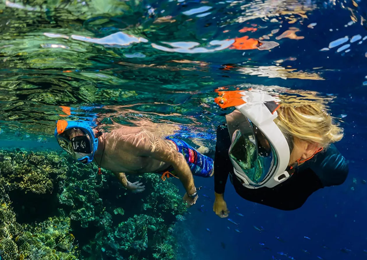 Dive into Unmatched Comfort and Safety with OCEAN REEF Aria QR Quick Release Snorkeling Mask 3