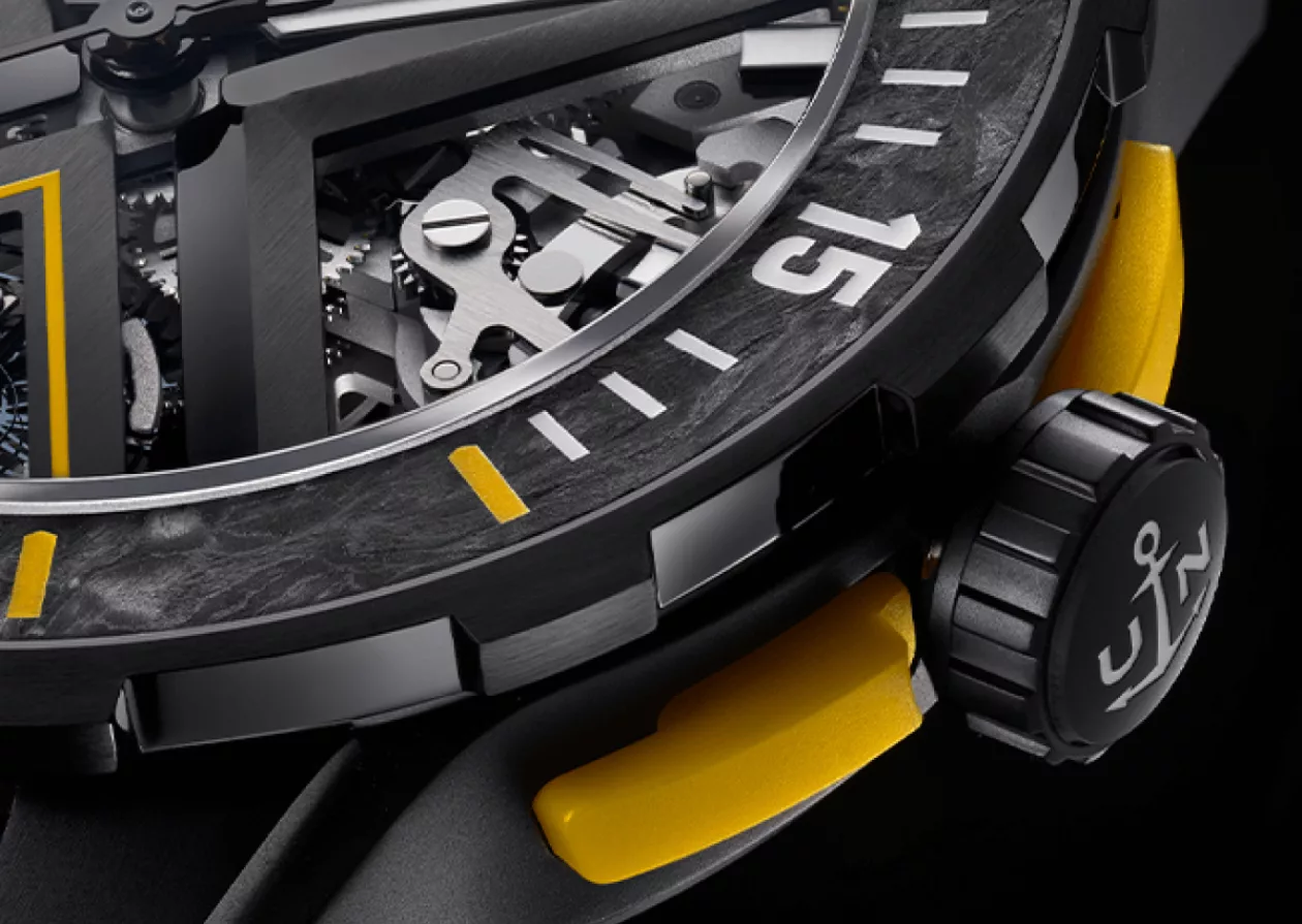 A Bold Statement of Style and Performance Ulysse Nardin Diver X Skeleton Azure 44mm 2