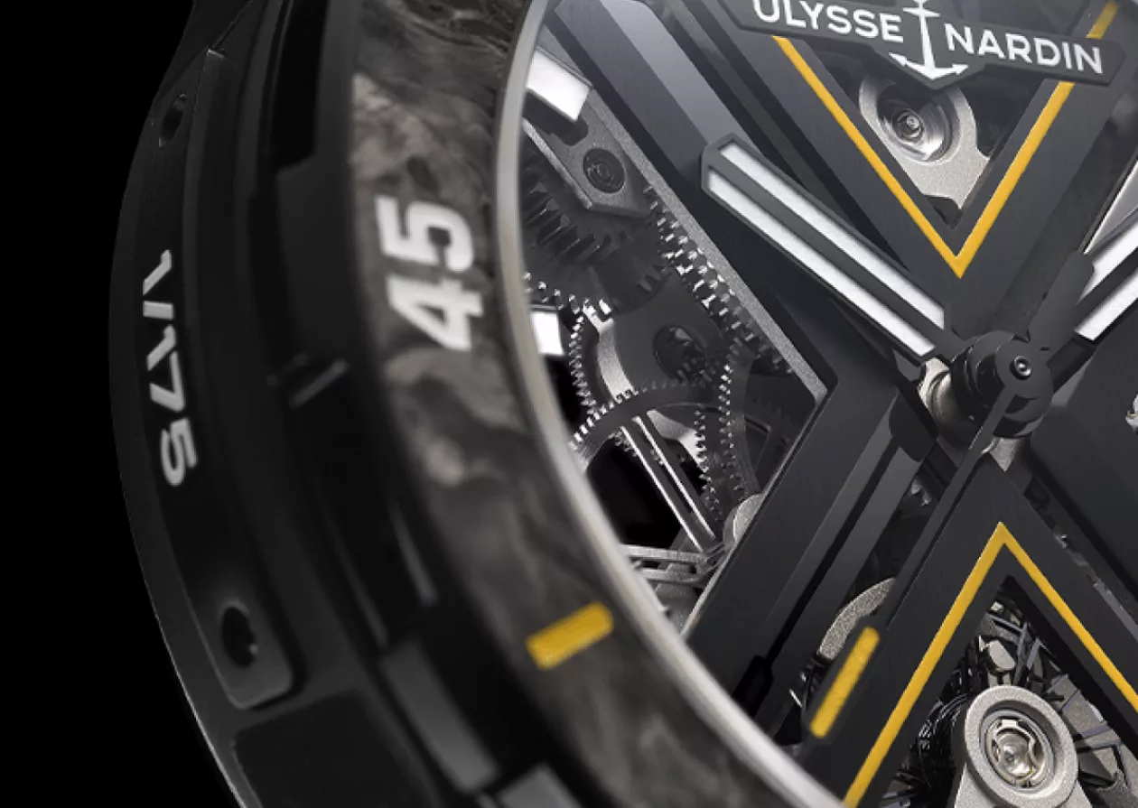 A Bold Statement of Style and Performance Ulysse Nardin Diver X Skeleton Azure 44mm 6