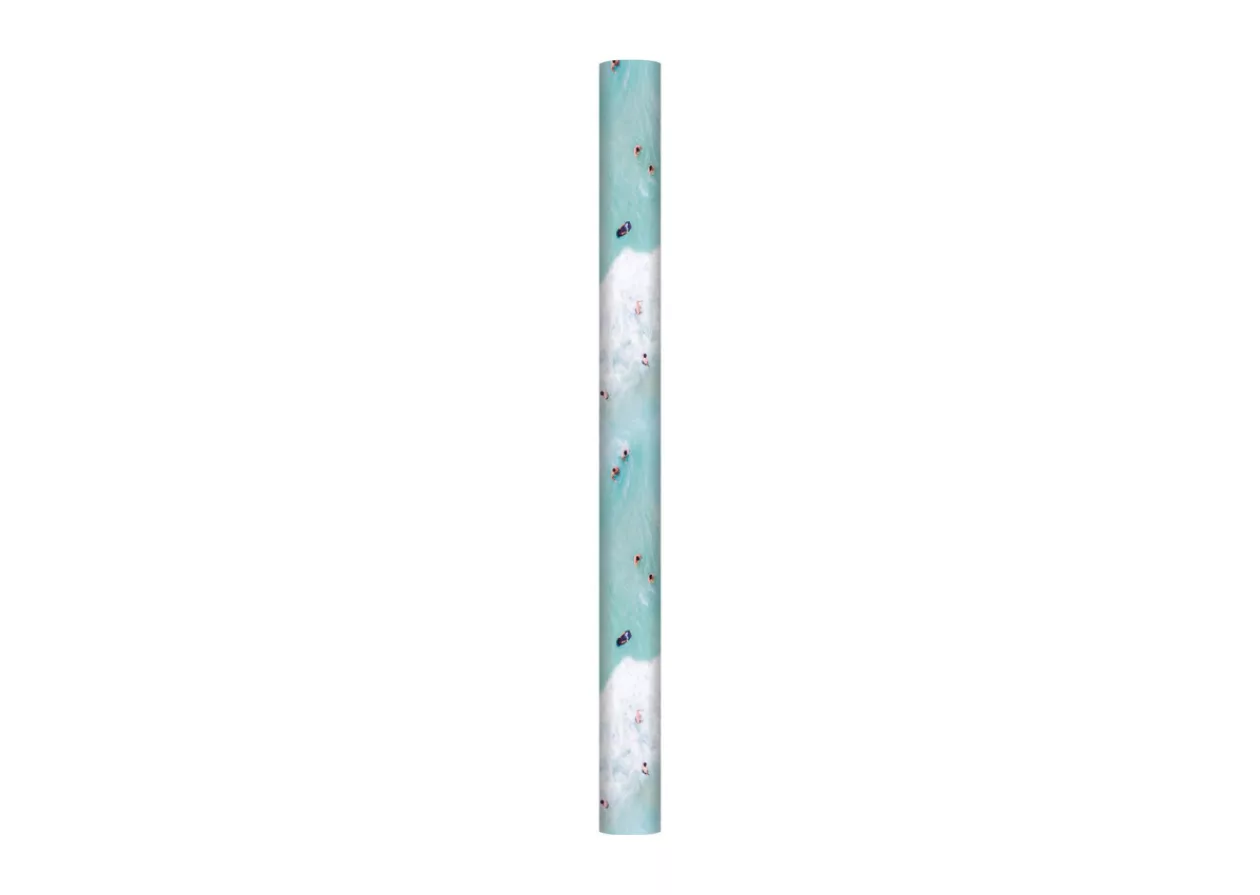 Wrap Your Presents in Coastal Elegance with Gray Malins Beach Birthday Gift Wrap Set 3
