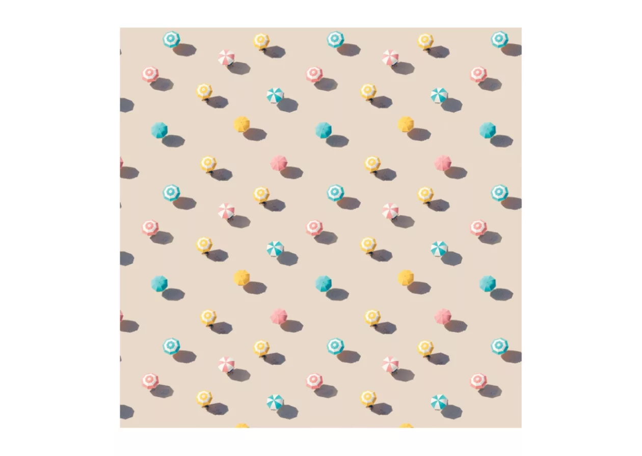 Wrap Your Presents in Coastal Elegance with Gray Malins Beach Birthday Gift Wrap Set 6