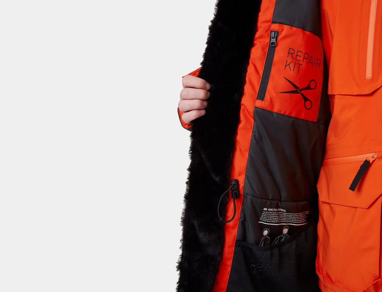 Hh arctic parka supremarine 5