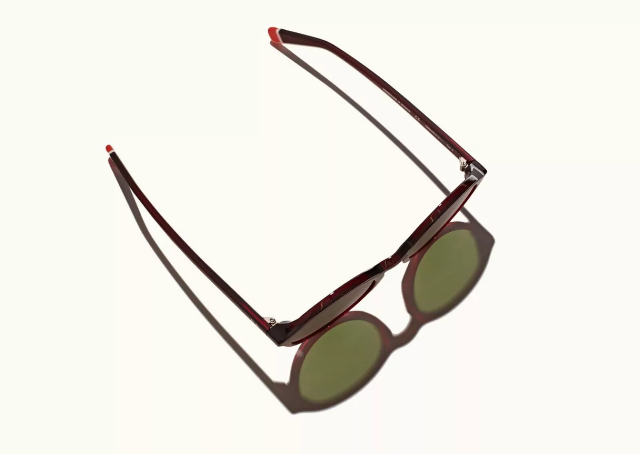 Orlebar Brown Harlyn Sunglasses in Red 1