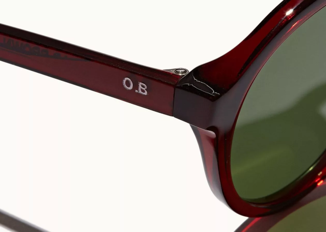 Orlebar Brown Harlyn Sunglasses in Red 3