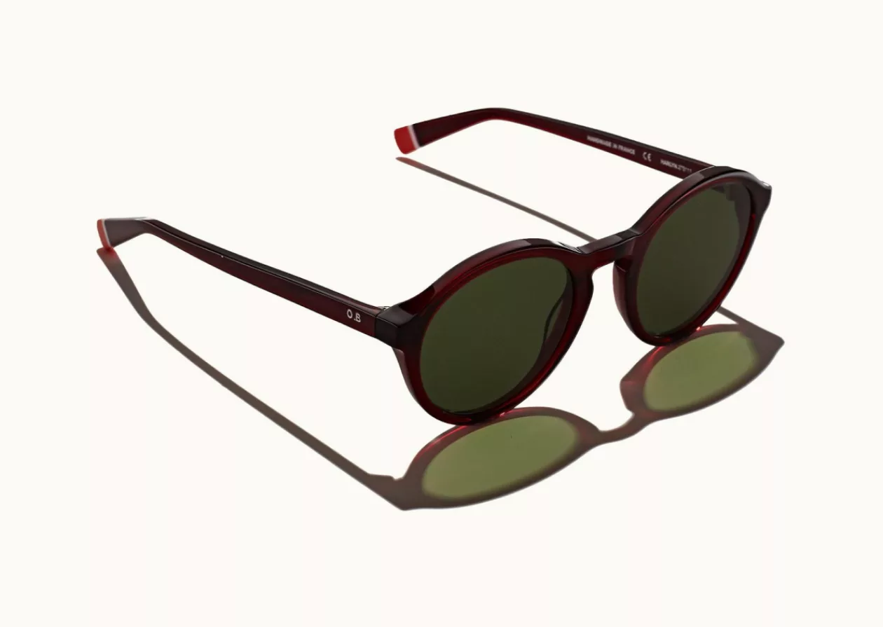 Orlebar Brown Harlyn Sunglasses in Red 6