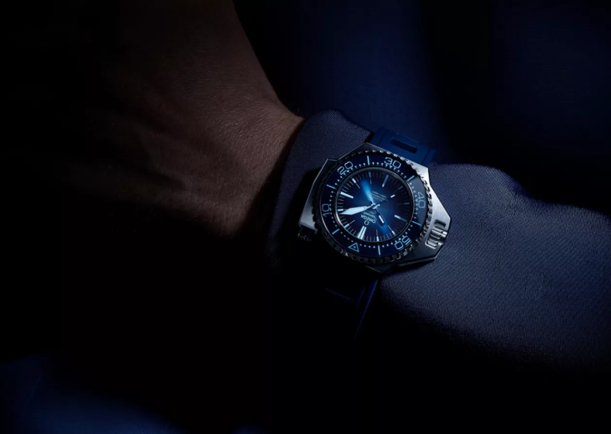 Dive Into the Depths with the OMEGA Seamaster Ploprof Chronometer Watch