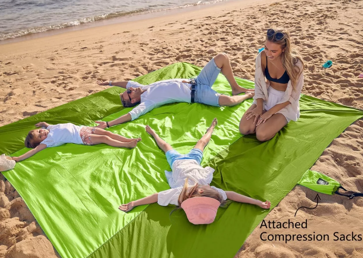 WEKAPO Beach Blanket Sandproof 1