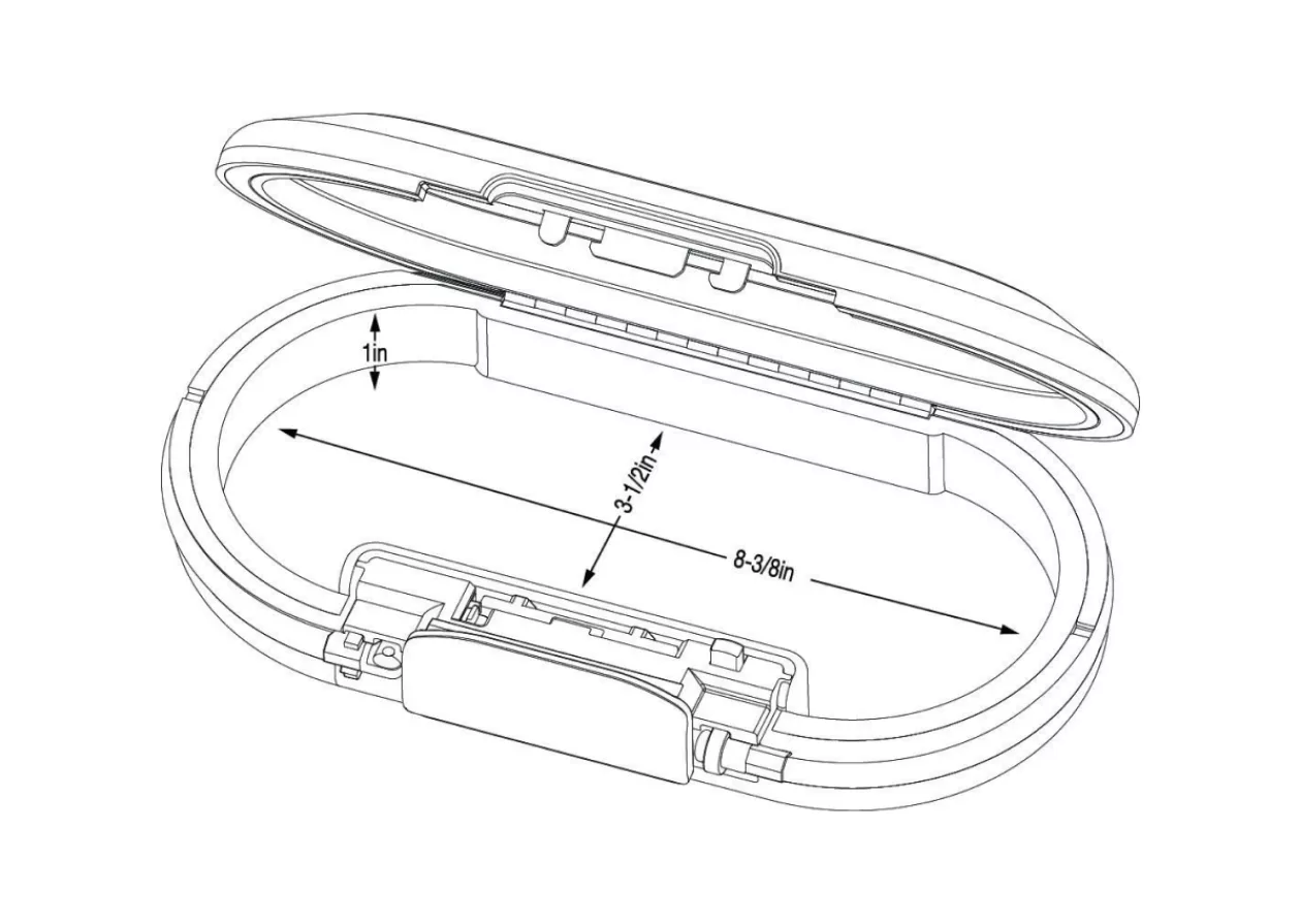 Master Lock Portable Small Lock Box 1