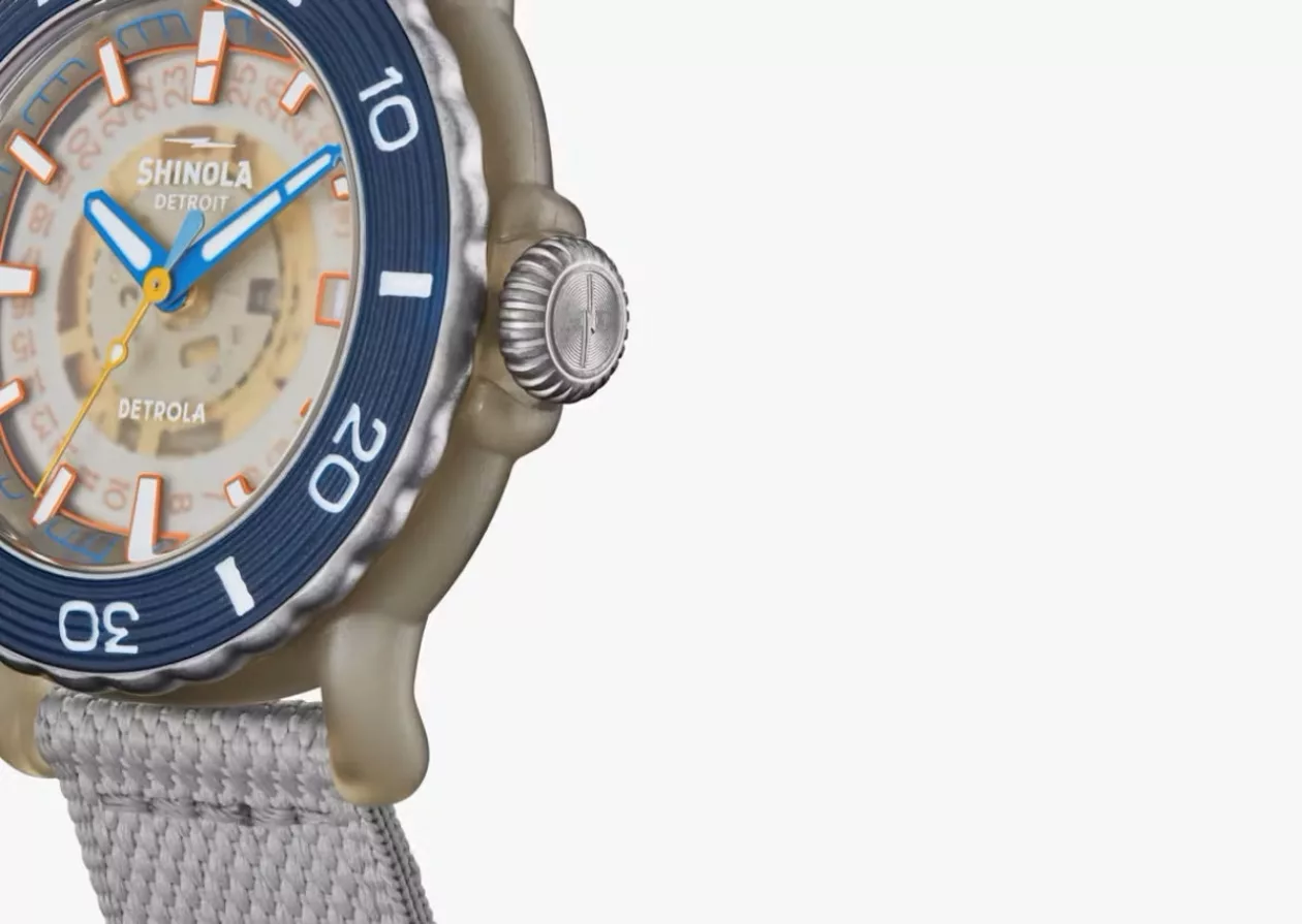 Meet the Sea Creatures Detrola A Sustainable 40mm Sport Watch Crafted from Ocean Bound Plastic 2