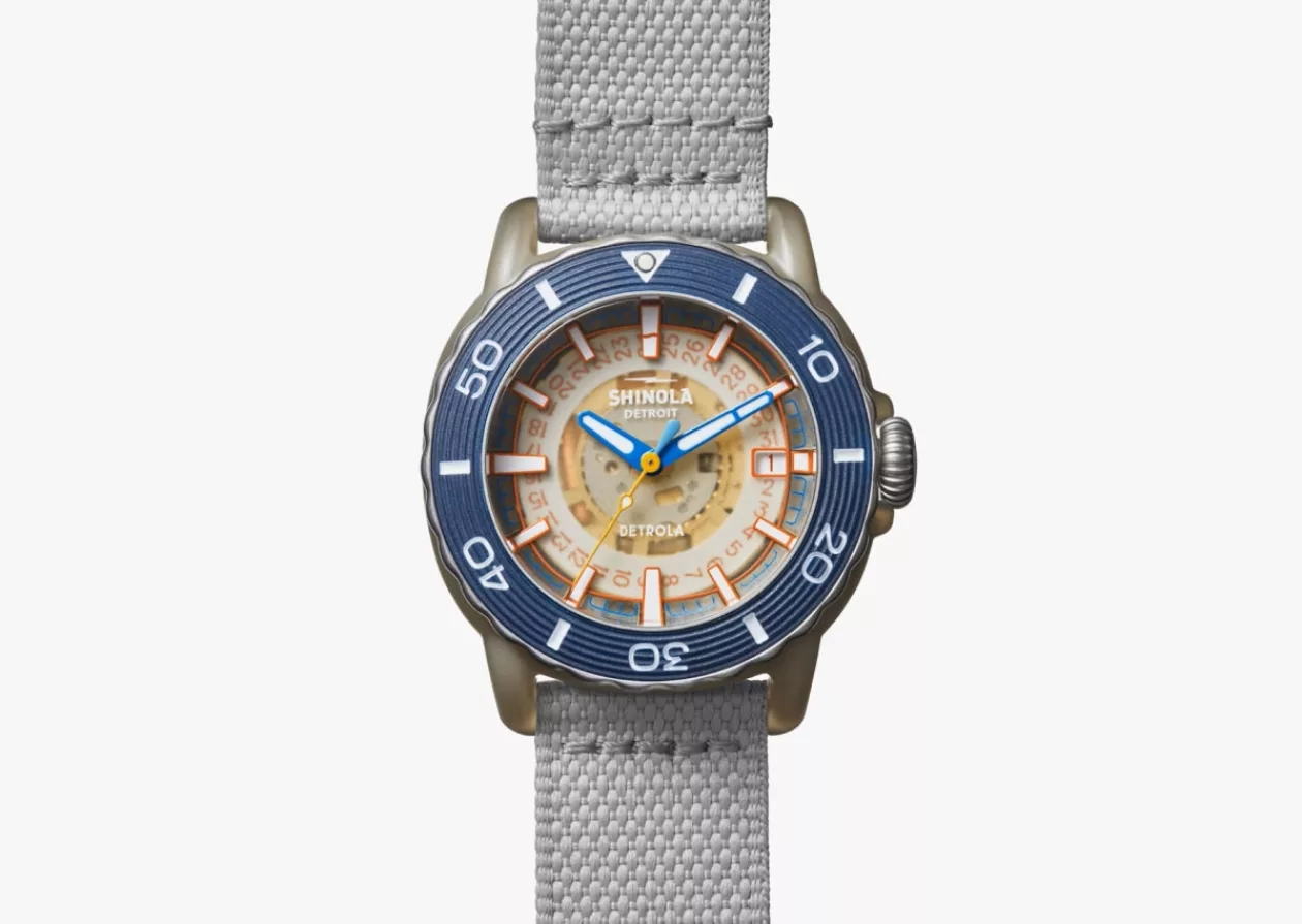 Meet the Sea Creatures Detrola A Sustainable 40mm Sport Watch Crafted from Ocean Bound Plastic 3