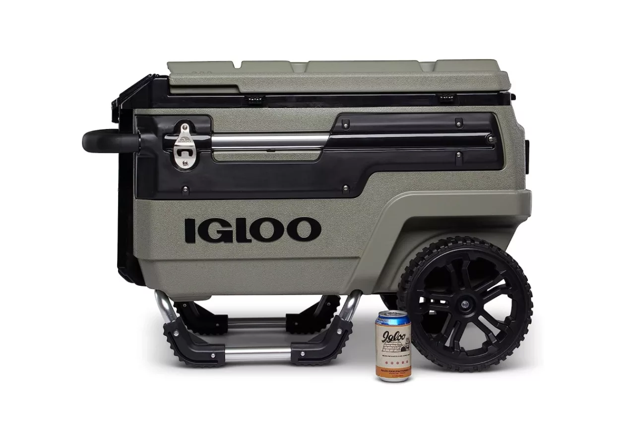 Igloo 70 Qt Premium Trailmate Wheeled Rolling Cooler 3