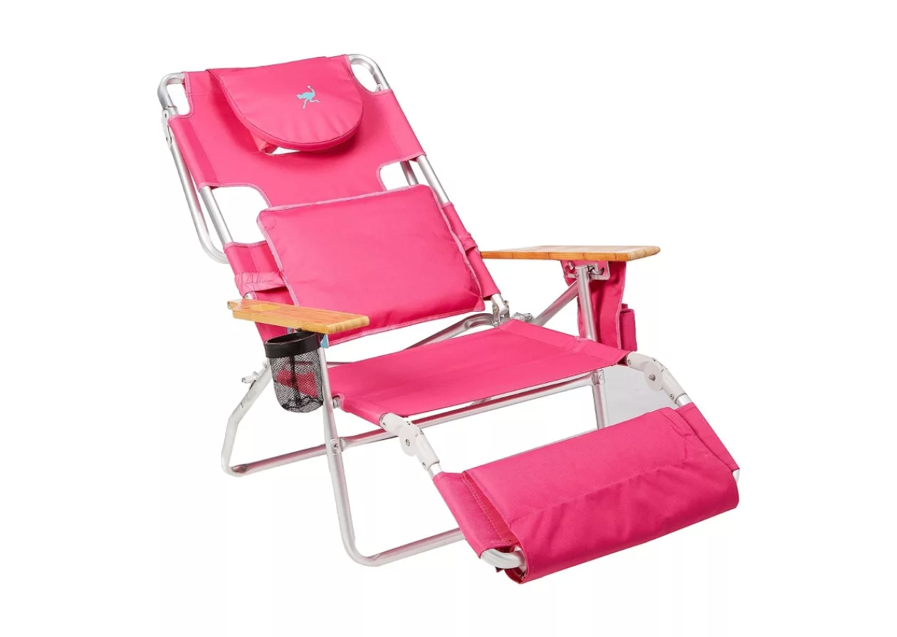 Ostrich Deluxe Padded Sport 3 in 1 Aluminum Beach Chair 4