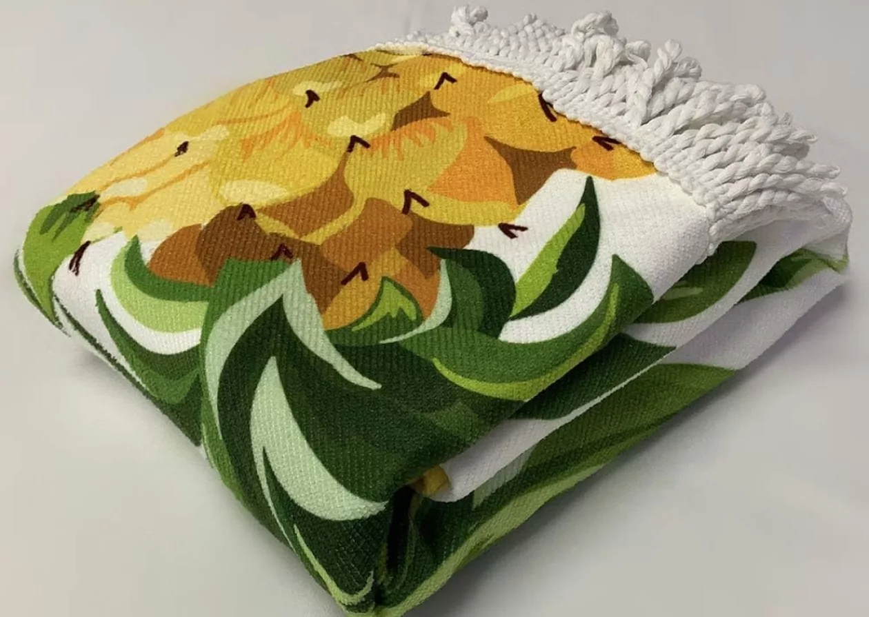 Icosa Mro Round Beach Towel 2