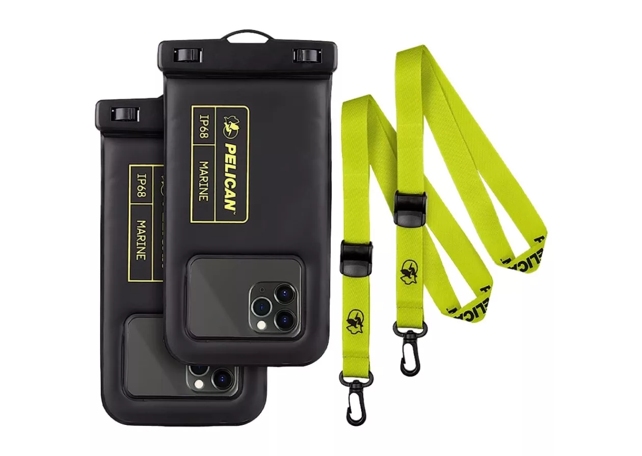 Pelican 2 Pack Marine IP68 Waterproof Phone Pouch Case 6