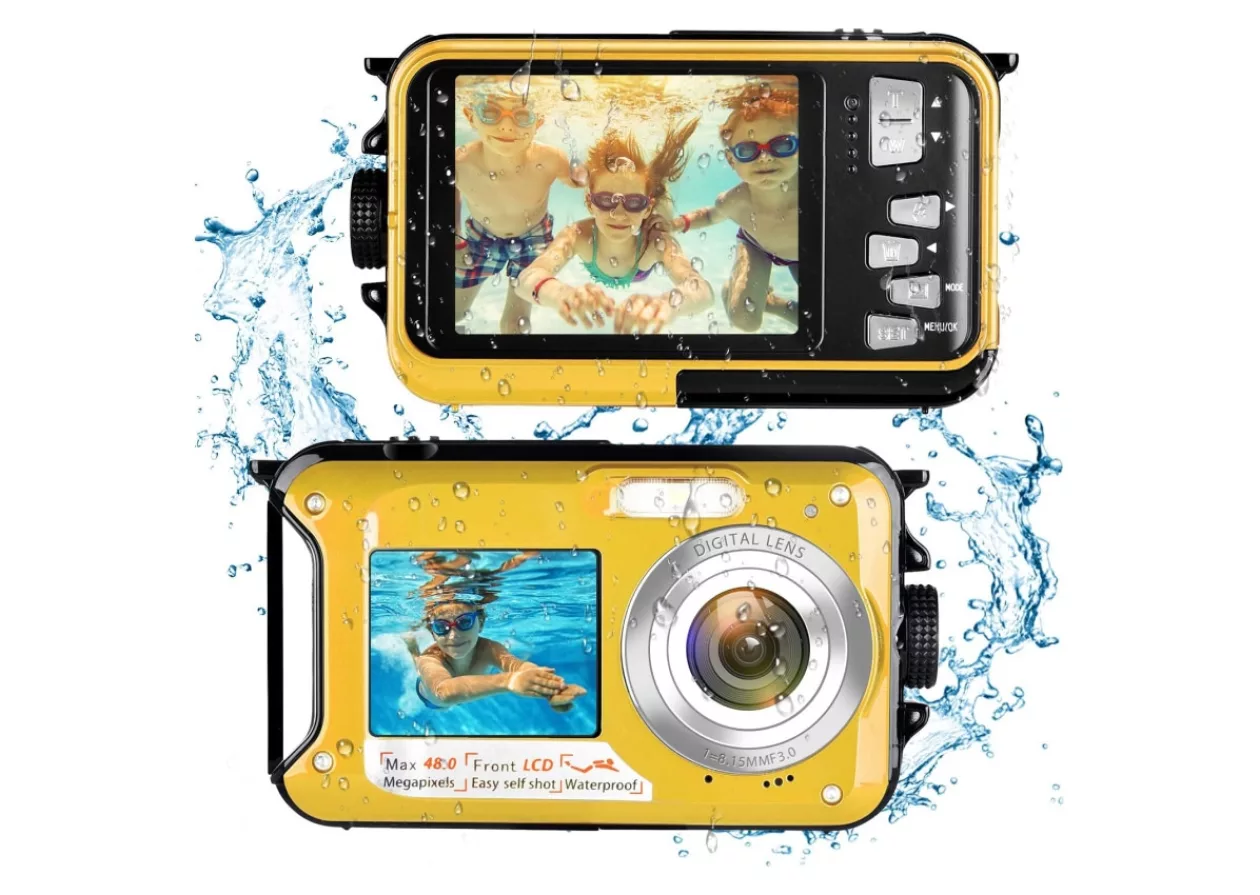 Waterproof Camera 2 7 K Full HD Underwater Camera 5