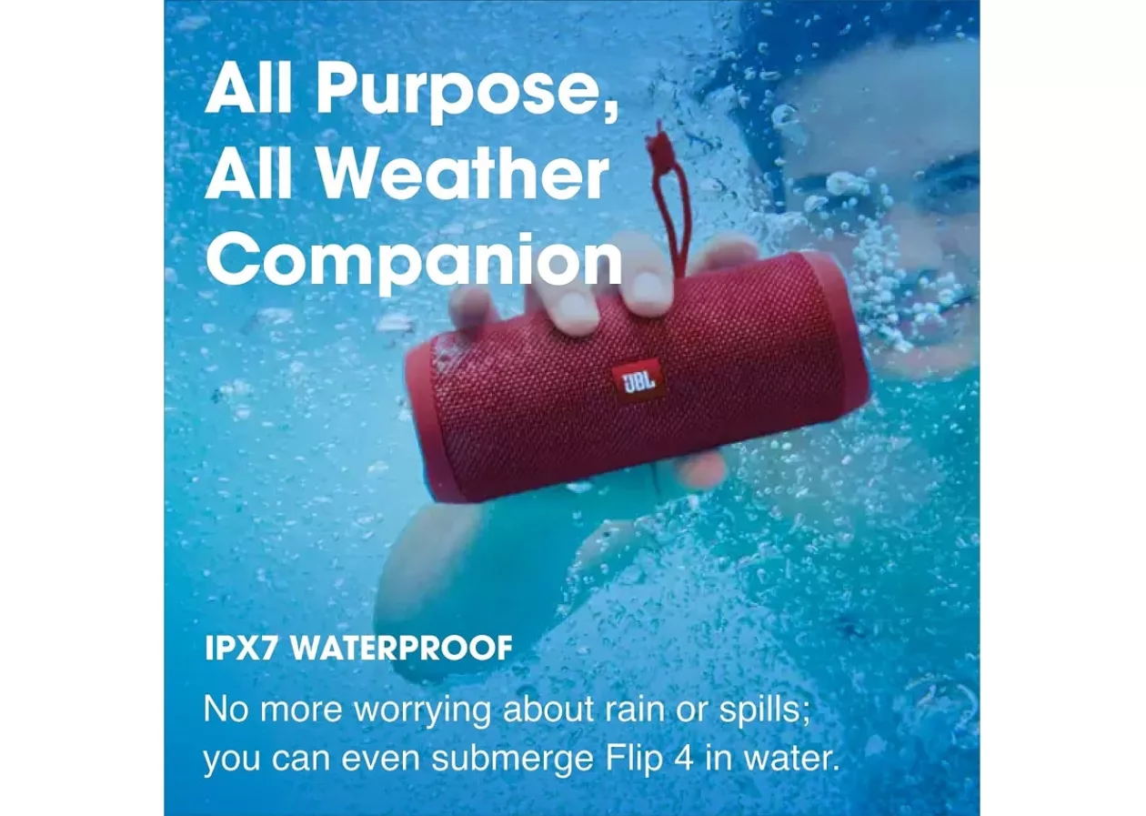 JBL Flip 4 Waterproof Portable Bluetooth Speaker 2