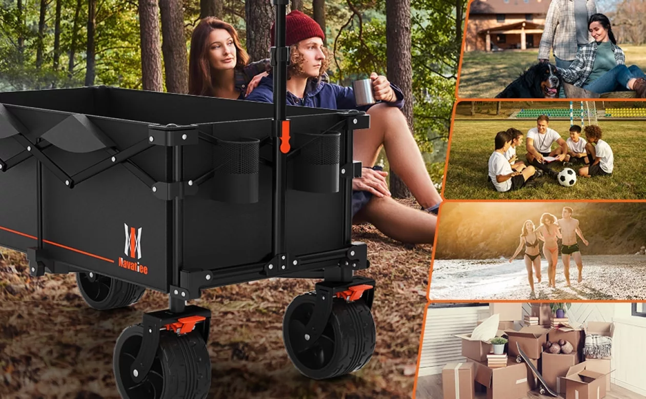 Navatiee Collapsible Folding Wagon 3