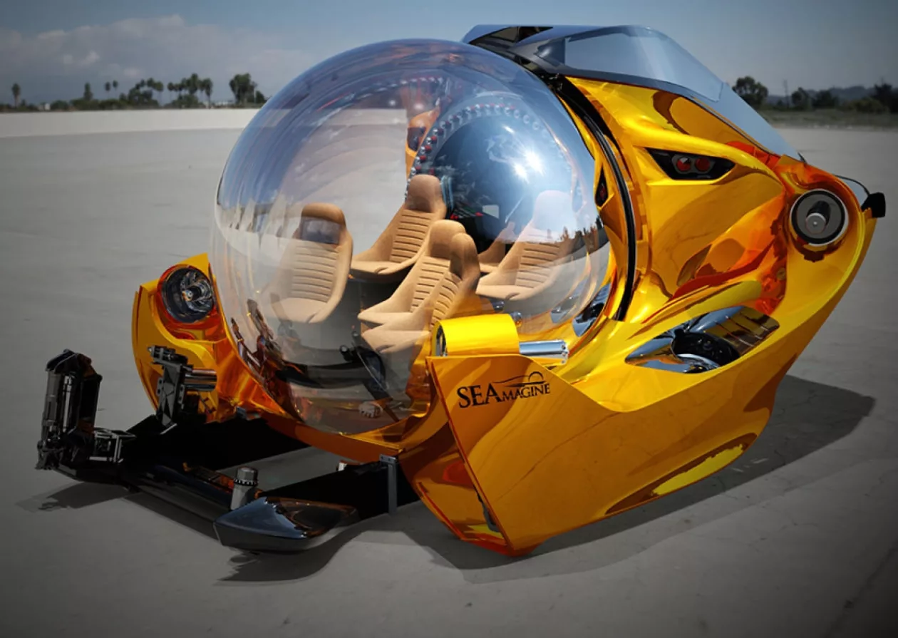 SE Amagine AURORA 100 Series Cutting Edge Submersibles for 3 to 7 Adventurers 8