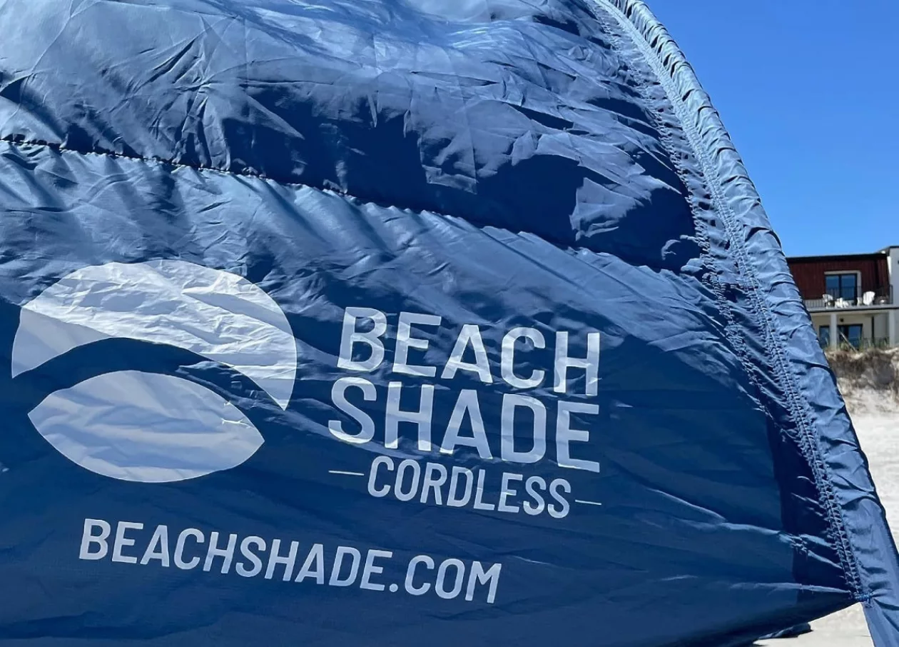 Windproof Beach Umbrella Sun Shelter 6