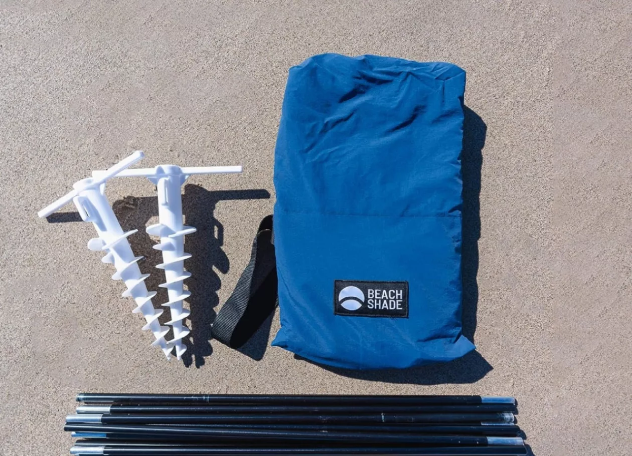 Windproof Beach Umbrella Sun Shelter 51