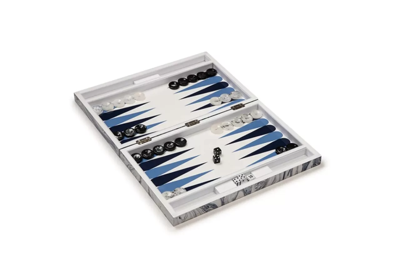 Aurosi Lacquered Backgammon Set 1