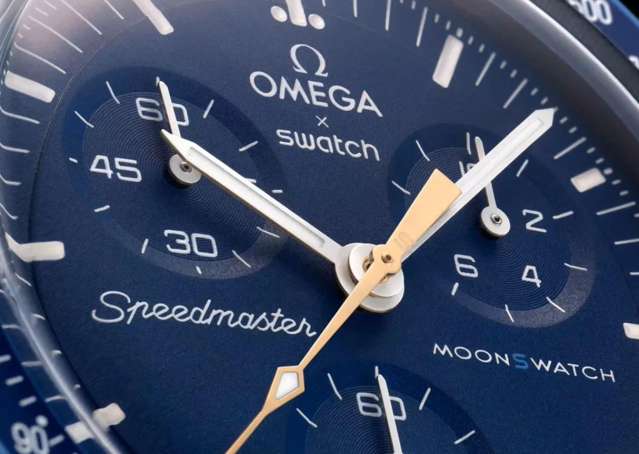 Celestial Elegance OMEGA X SWATC Hs Mission to Neptune 1
