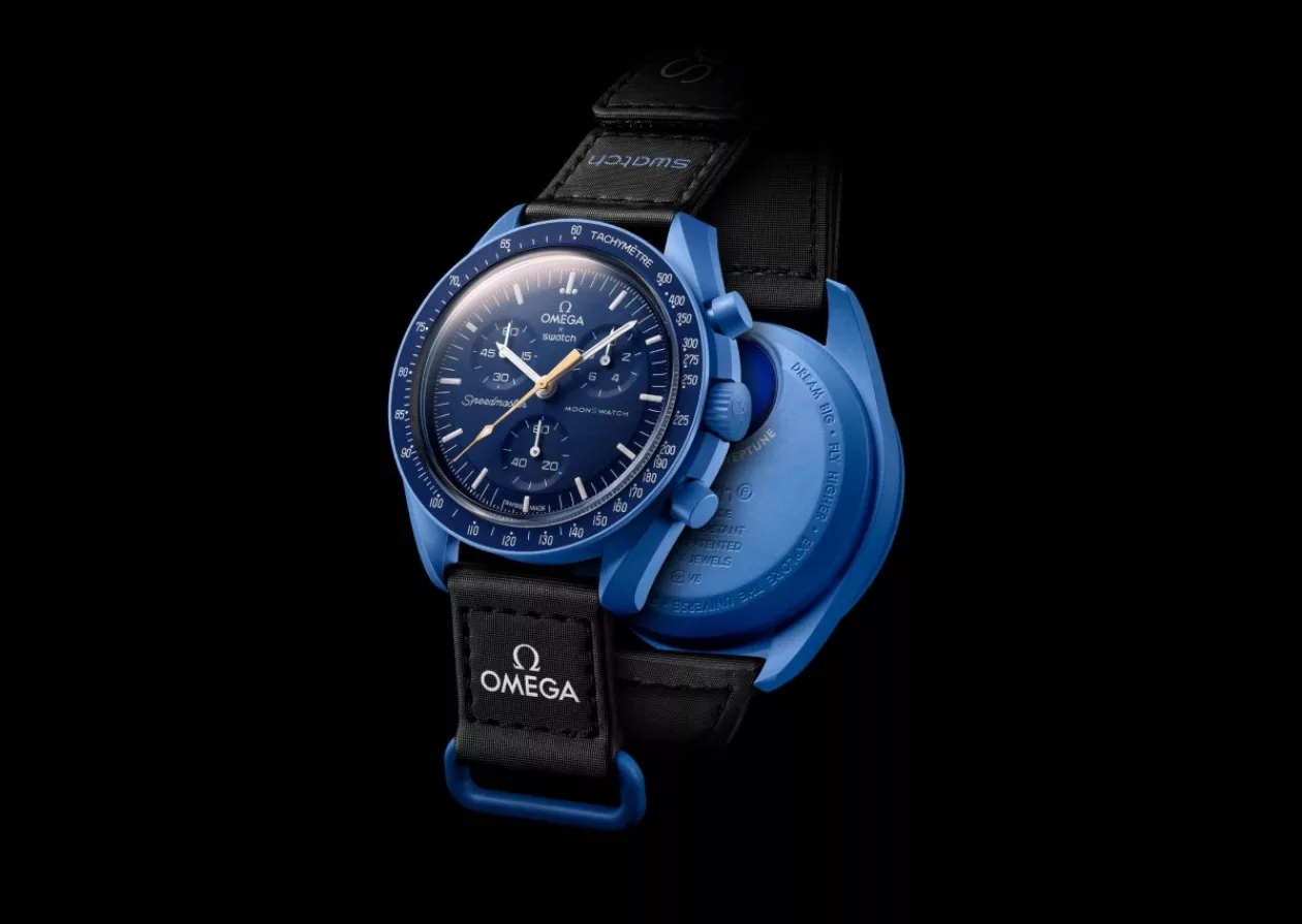 Celestial Elegance OMEGA X SWATC Hs Mission to Neptune 2